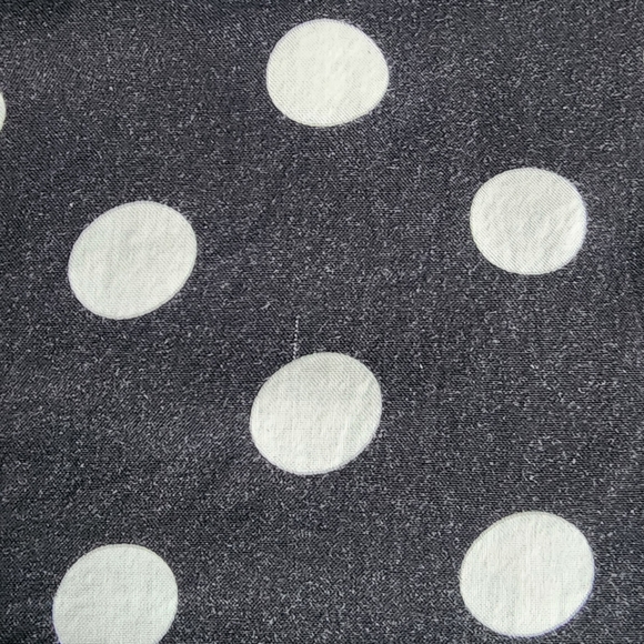 Evans pre-loved plus-size button front dress. Black white polka-dots Size 20US - Picture 11 of 16